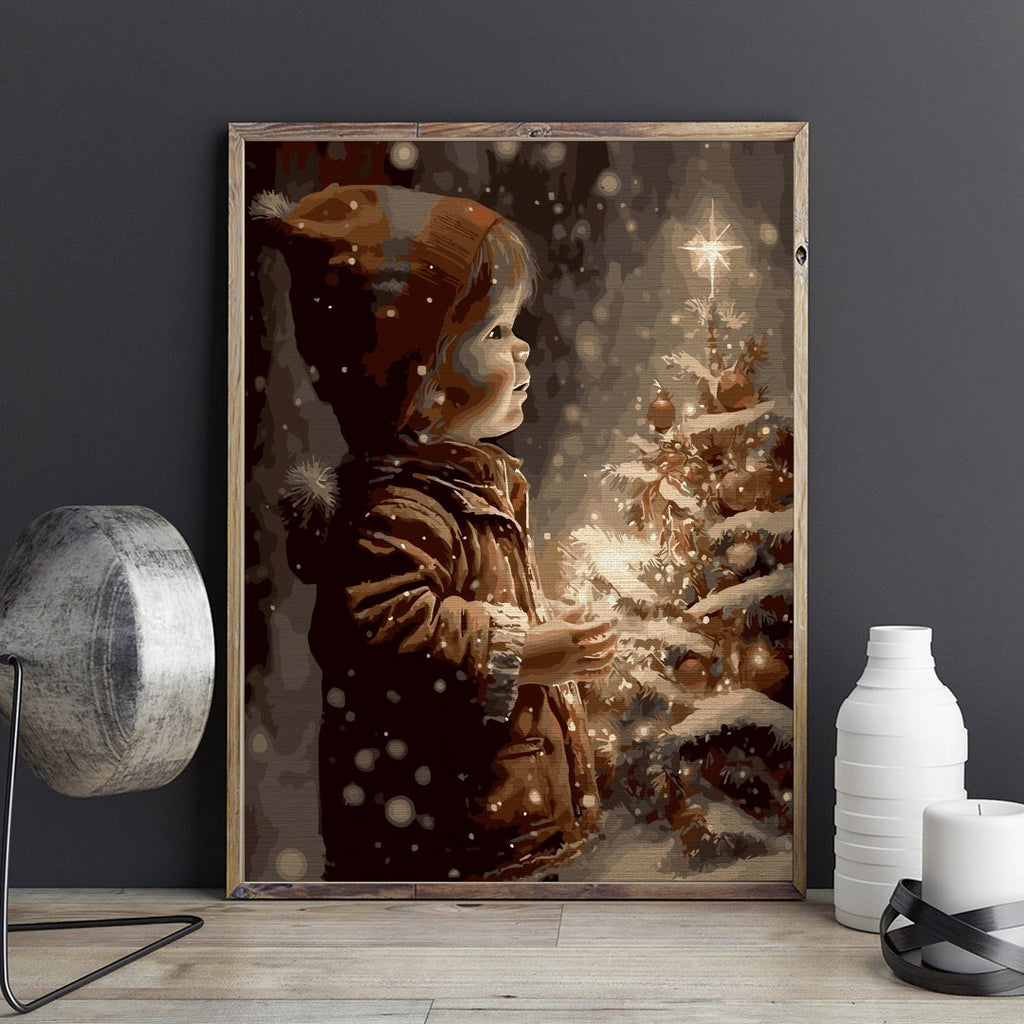 Snow Time - Pictură pe numere - Pictorul Fericit