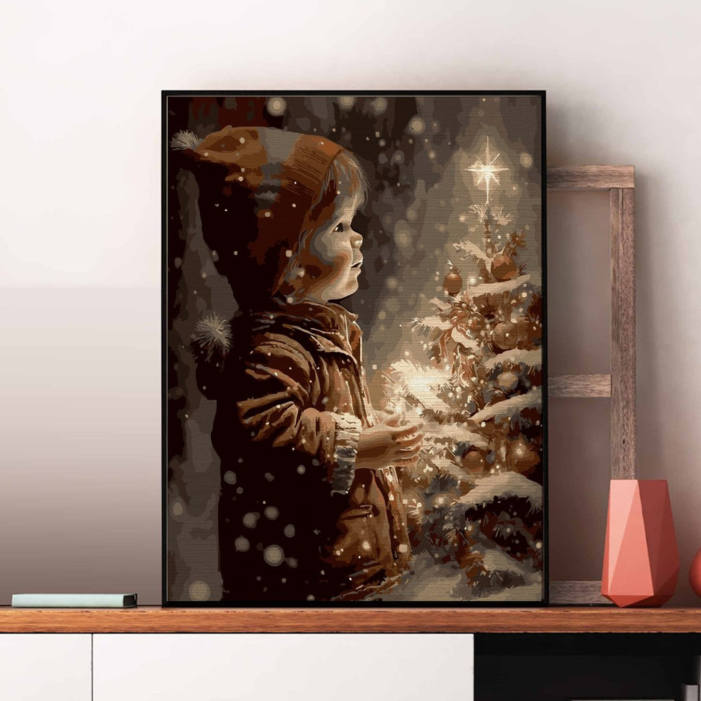 Snow Time - Pictură pe numere - Pictorul Fericit
