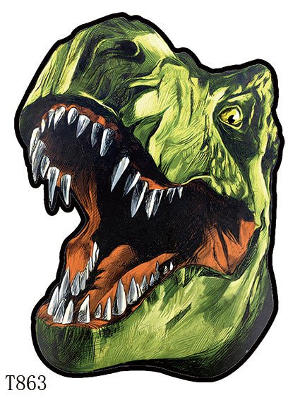 T-Rex - Puzzle din lemn - Pictorul Fericit