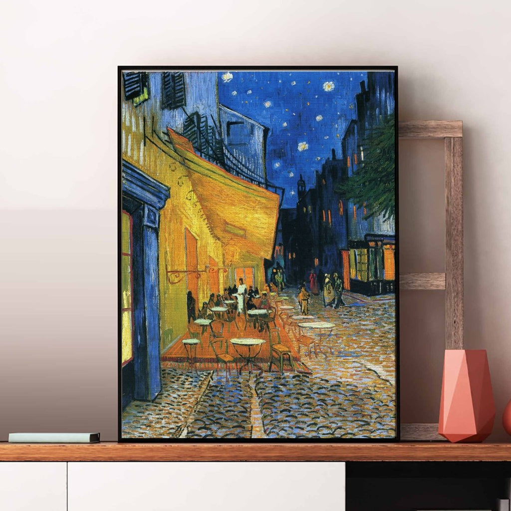 Terrace at Night - Pictură pe numere - Pictorul Fericit