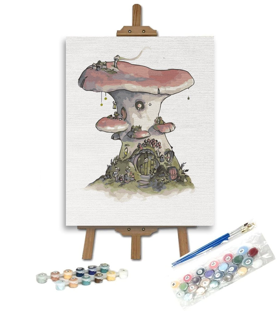 Tiny world - Pictură pe numere - Pictorul Fericit