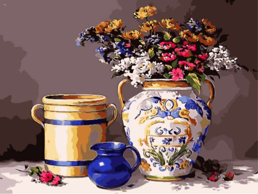 Traditional Decor - Pictură pe numere - Pictorul Fericit