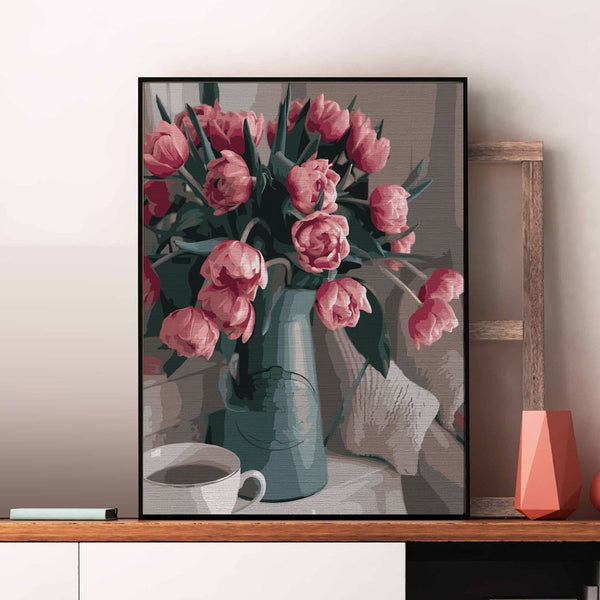 Tulips radiance - Pictură pe numere - Pictorul Fericit