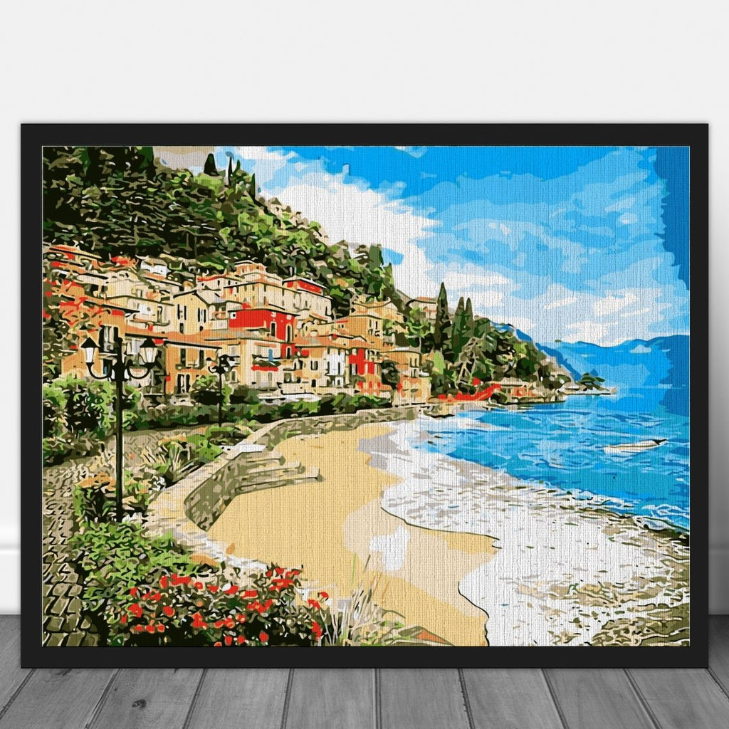 Vacation Vibes - Pictură pe numere - Pictorul Fericit