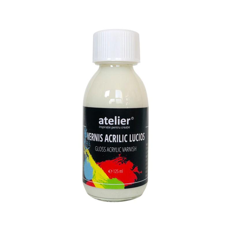 Vernis lucios, acrilic, 125 ml sau 250 ml, Atelier - Pictorul Fericit