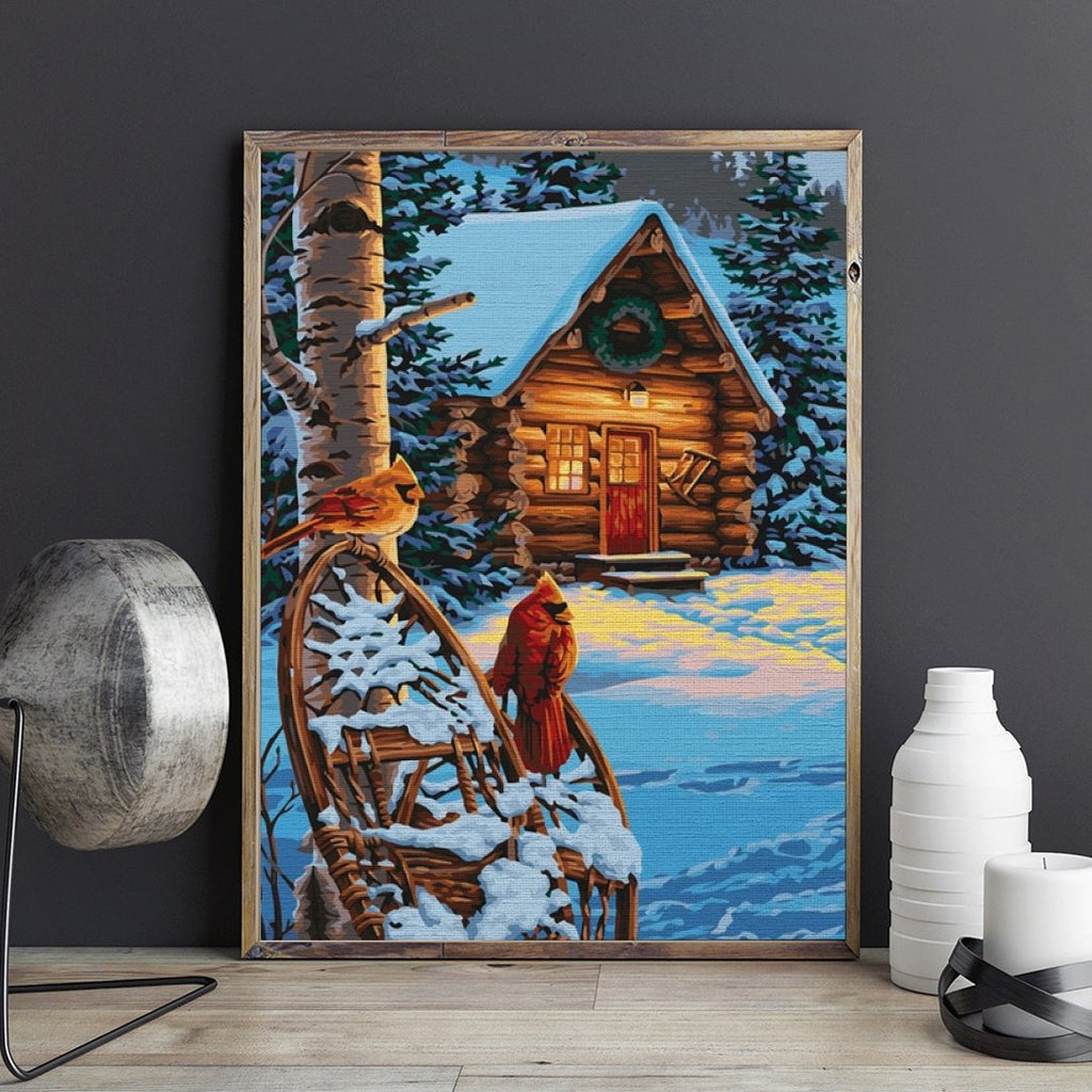 Winter Vibes - Pictură pe numere - Pictorul Fericit