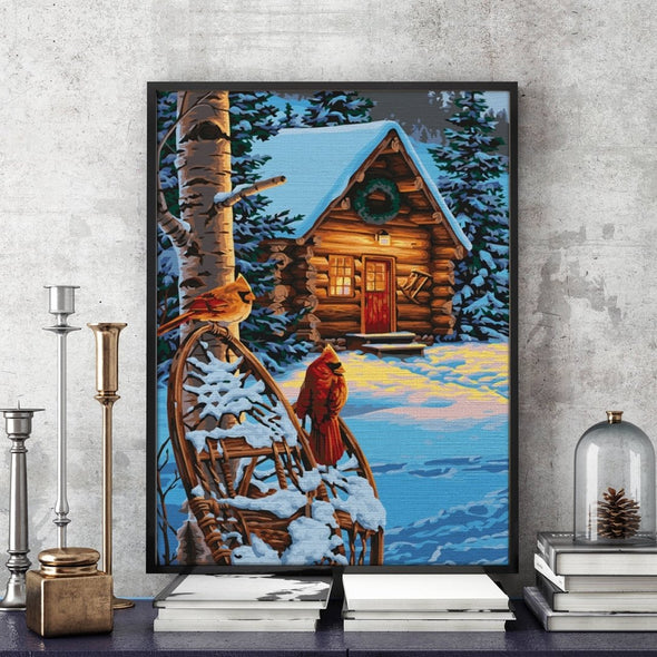Winter Vibes - Pictură pe numere - Pictorul Fericit