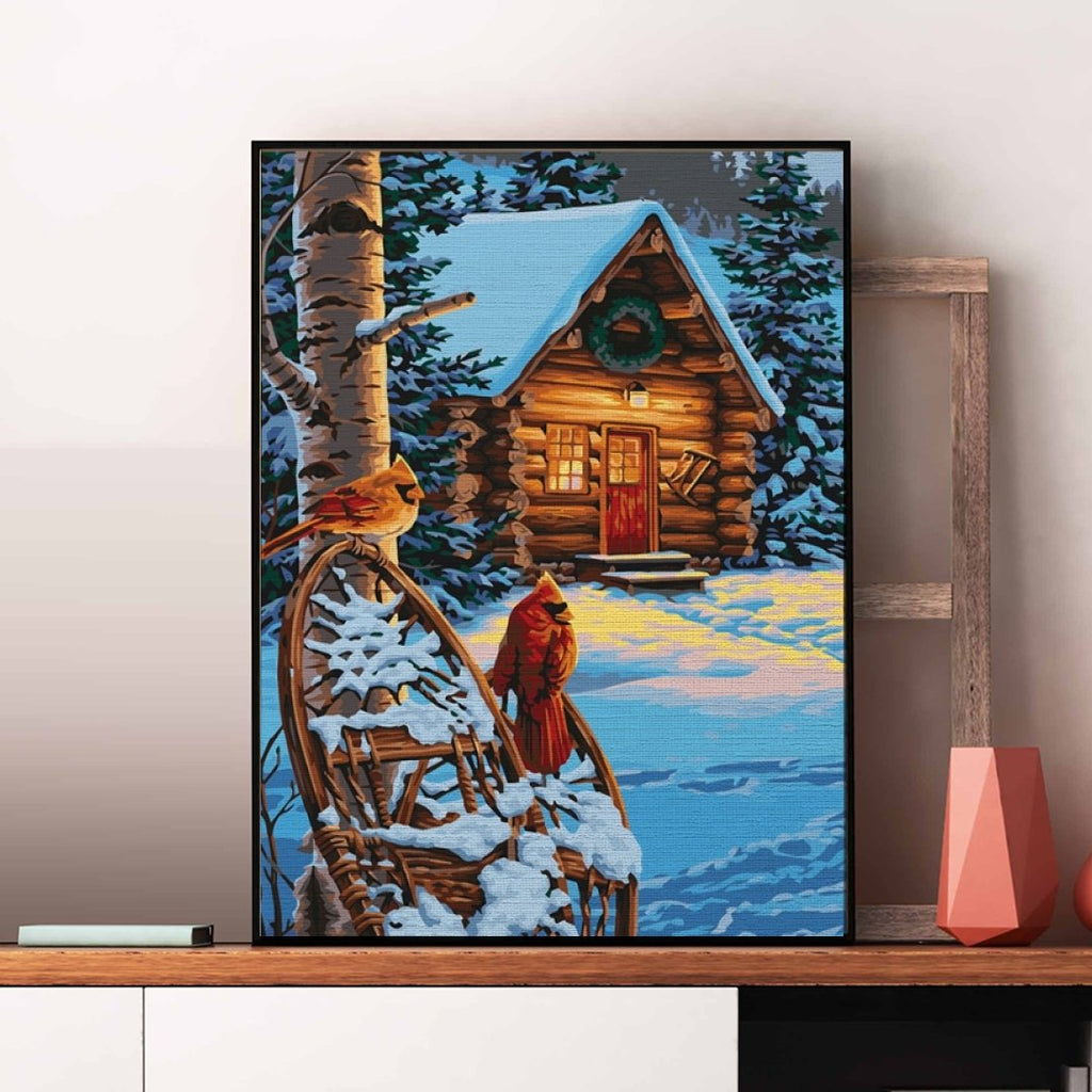 Winter Vibes - Pictură pe numere - Pictorul Fericit