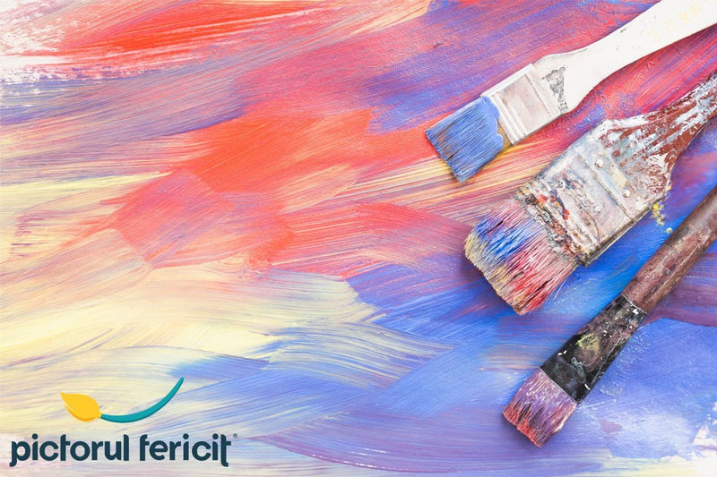 Ce fel de pensule poti folosi pentru culorile acrilice? Afla aici despre instrumentele potrivite! - Pictorul Fericit