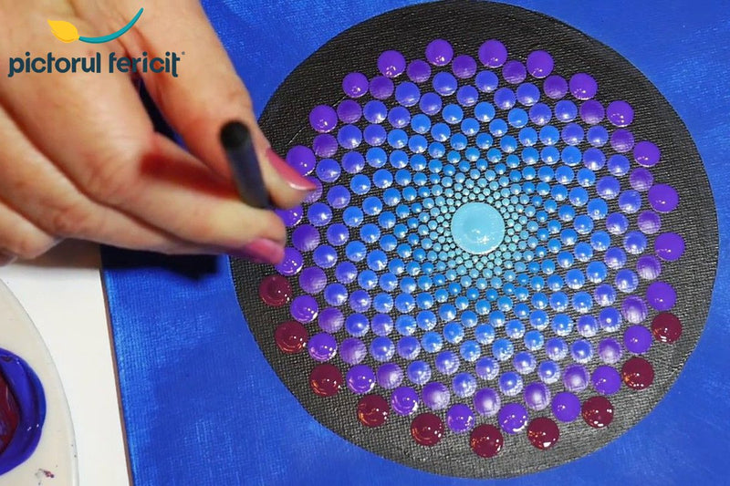 Ce instrumente se folosesc pentru pictura mandala. Afla cu ce poti crea adevarate opere de arta - Pictorul Fericit