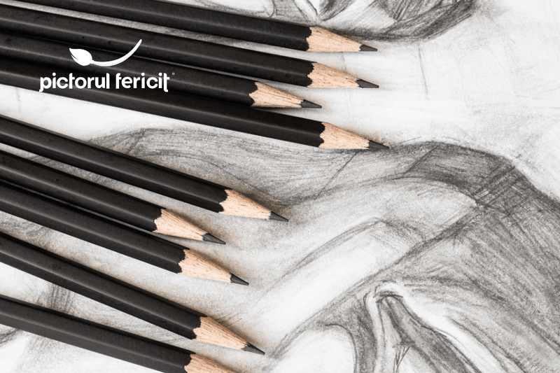 Creioane si desen - Pictorul Fericit