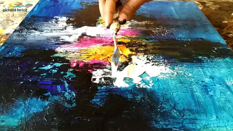 Cum pictam pe panza - sfaturi pentru incepatori si nu numai - Pictorul Fericit