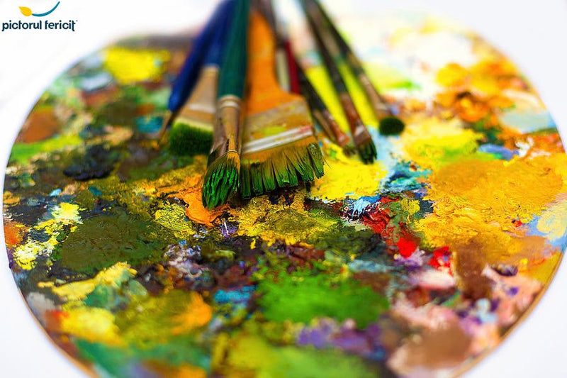 De ce e avantajos sa lucrezi cu palete pentru pictura de unica folosinta - Pictorul Fericit