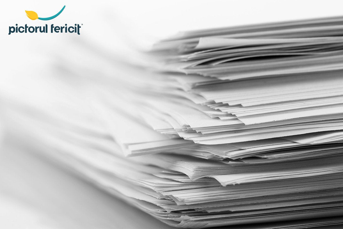 Ghidul hartiei: gramaj, textura, dimensiune. Cum arata un bloc de desen potrivit pentru acuarela? - Pictorul Fericit