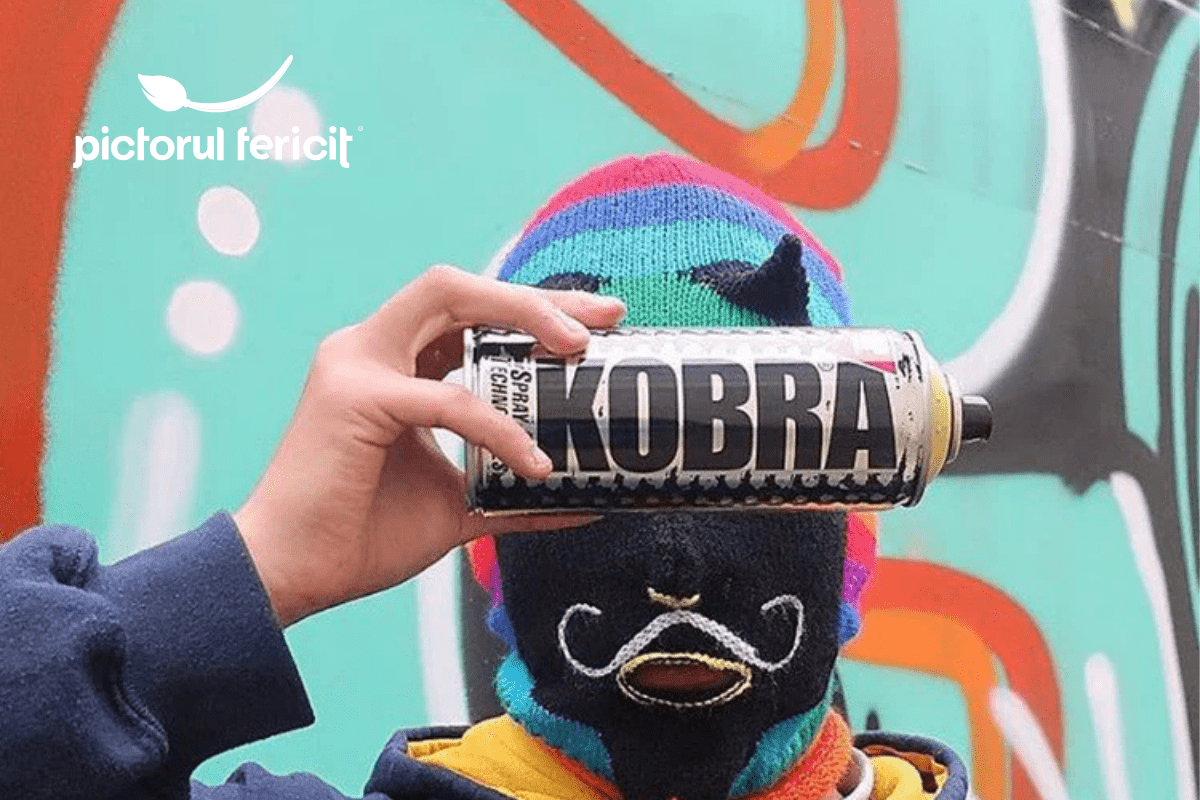 Nou in colectia de culori acrilice - Kobra HP: spray graffiti profesional pentru artisti si visatori - Pictorul Fericit