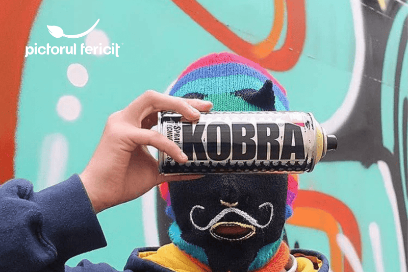 Nou in colectia de culori acrilice - Kobra HP: spray graffiti profesional pentru artisti si visatori - Pictorul Fericit