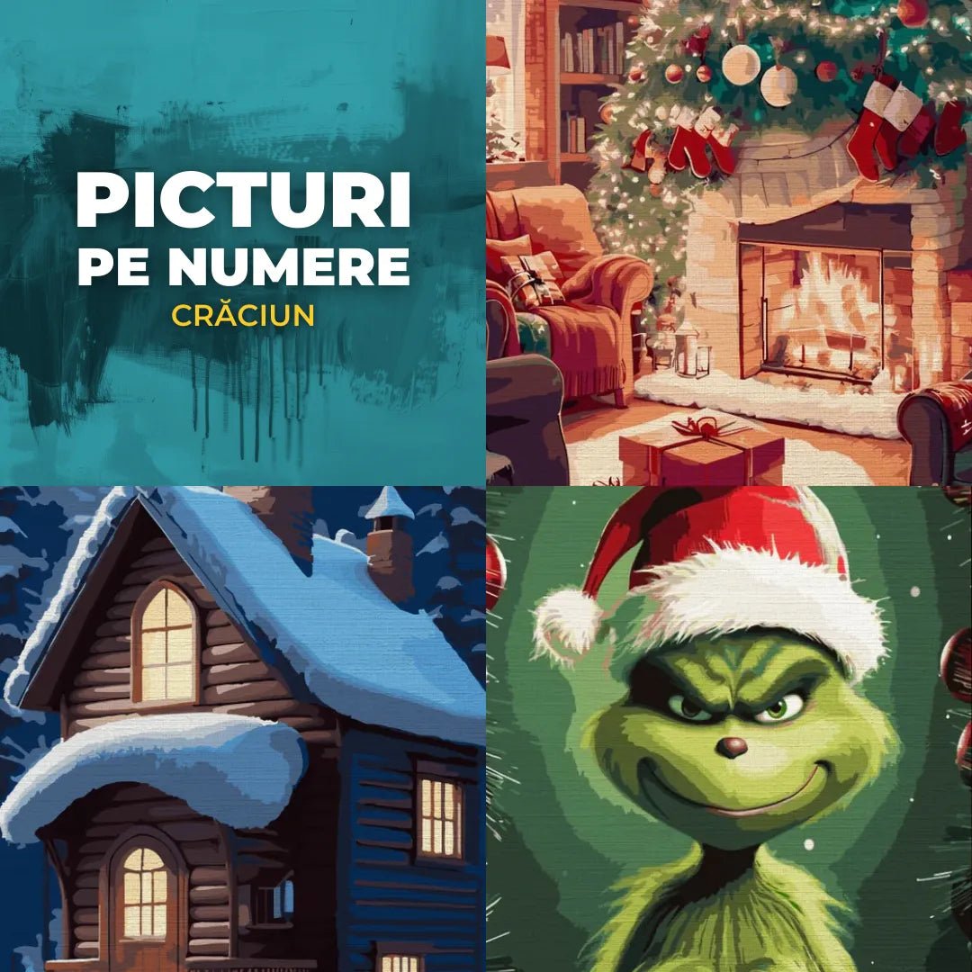 Picturi pe numere Crăciun