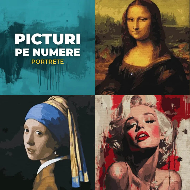 Picturi pe Numere cu Portrete
