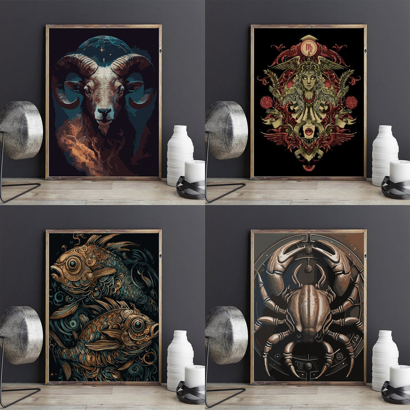 Picturi pe numere Zodiac