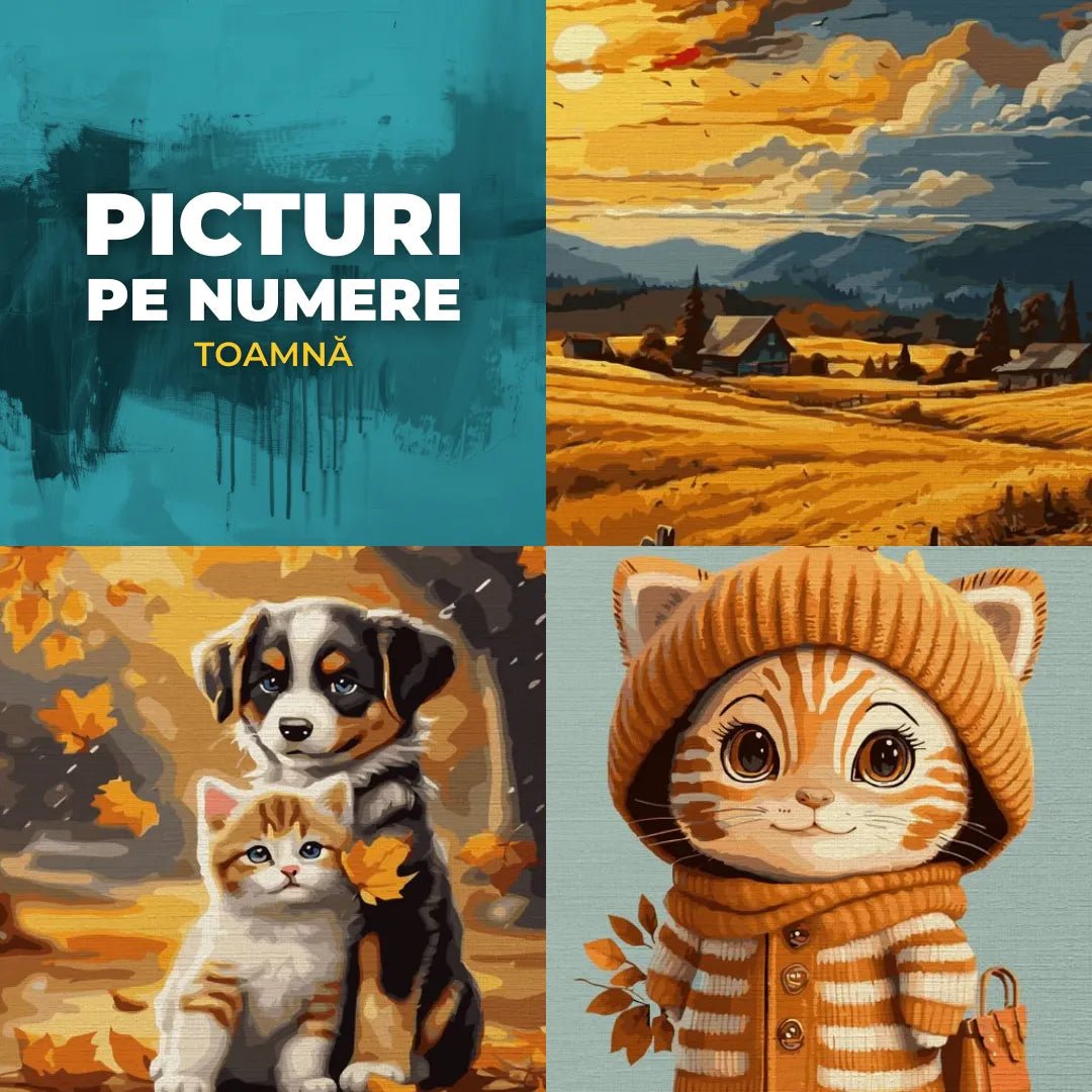 Picturi pe numere toamnă