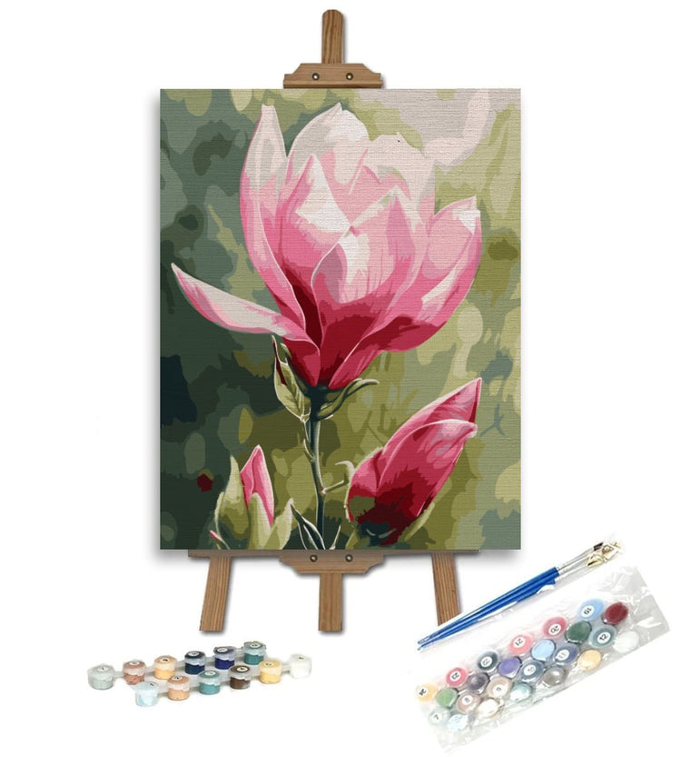 Aroma magnoliei (Magnolia scent) - Pictură pe numere - Pictorul Fericit