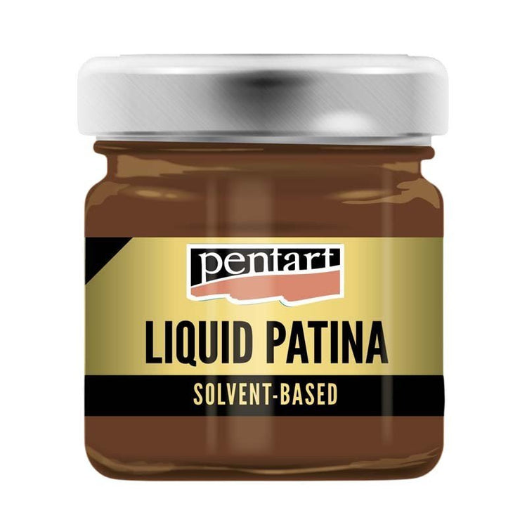Bitum lichid Patina, pentru efecte de antichizare, Pentart, 30 ml - Pictorul Fericit