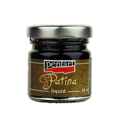 Bitum lichid Patina, pentru efecte de antichizare, Pentart, 30 ml - Pictorul Fericit