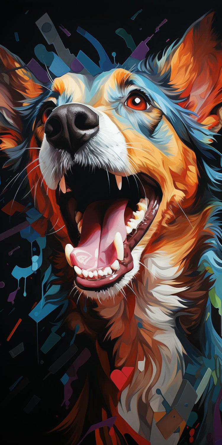 Border Collie - Pictură pe numere - Pictorul Fericit