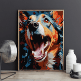 Border Collie - Pictură pe numere