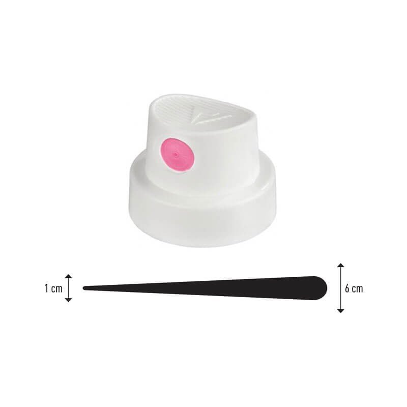 Cap de schimb pentru spray Kobra, o bucată, pink fat - Pictorul Fericit