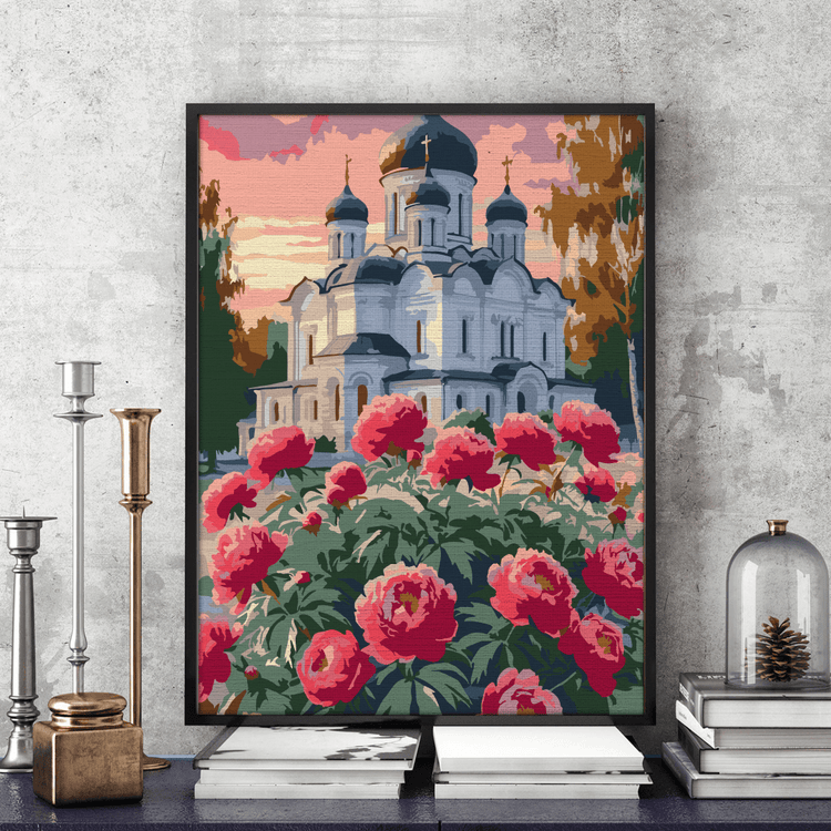 Catedrala Sf. Vasile (Moscova) - Pictură pe numere - Pictorul Fericit