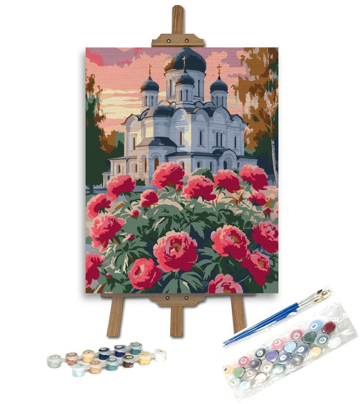 Catedrala Sf. Vasile (Moscova) - Pictură pe numere - Pictorul Fericit