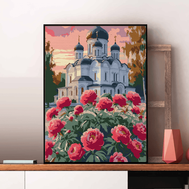 Catedrala Sf. Vasile (Moscova) - Pictură pe numere - Pictorul Fericit