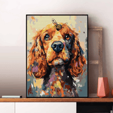 Cocker - Pictură pe numere
