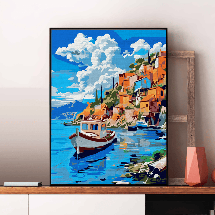 Corsica - Pictură pe numere - Pictorul Fericit