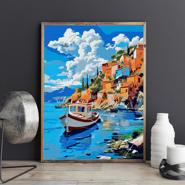 Corsica - Pictură pe numere - Pictorul Fericit