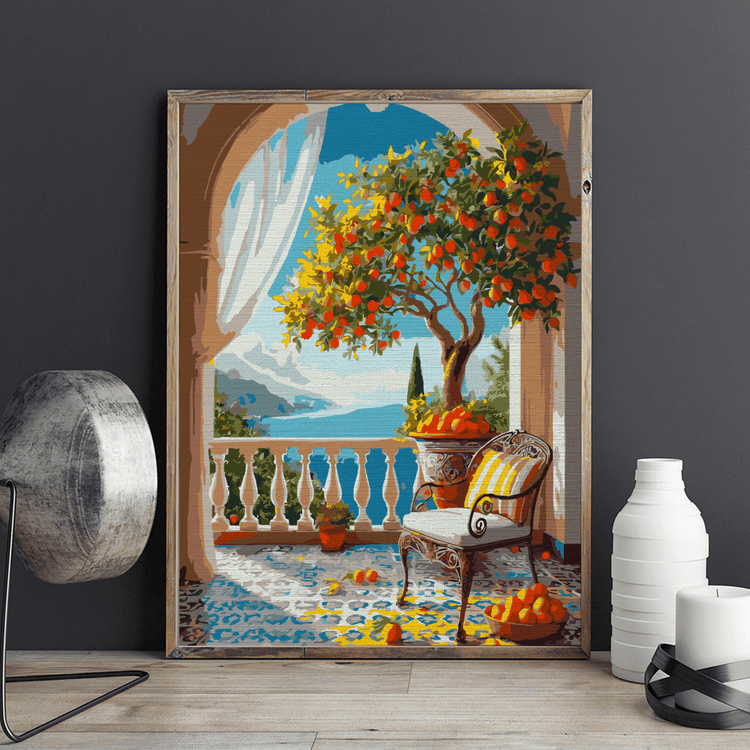 Costa Brava - Pictură pe numere - Pictorul Fericit