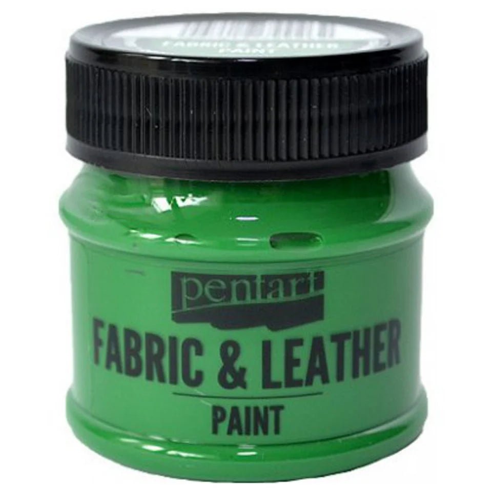 Culori pe bază de apă pentru piele/imitație de piele/textile/PVC, 50 ml, diverse culori, Pentart - Pictorul Fericit