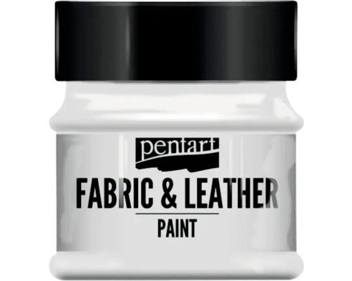 Culori pe bază de apă pentru piele/imitație de piele/textile/PVC, 50 ml, diverse culori, Pentart - Pictorul Fericit