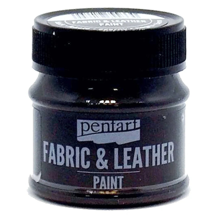Culori pe bază de apă pentru piele/imitație de piele/textile/PVC, 50 ml, diverse culori, Pentart - Pictorul Fericit