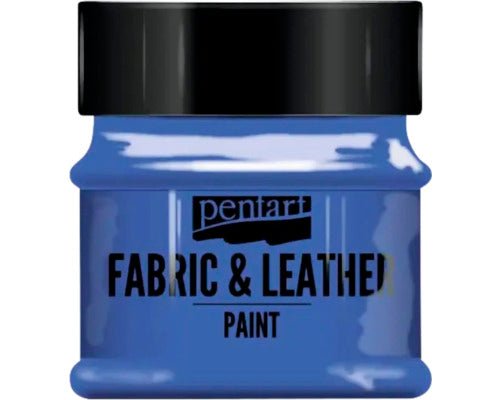 Culori pe bază de apă pentru piele/imitație de piele/textile/PVC, 50 ml, diverse culori, Pentart - Pictorul Fericit