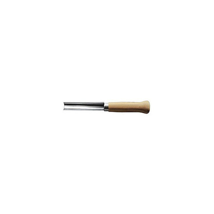 Daltă profesională profil U, lamă oțel, mâner lemn, 10 mm, 15 mm, RGM - Pictorul Fericit