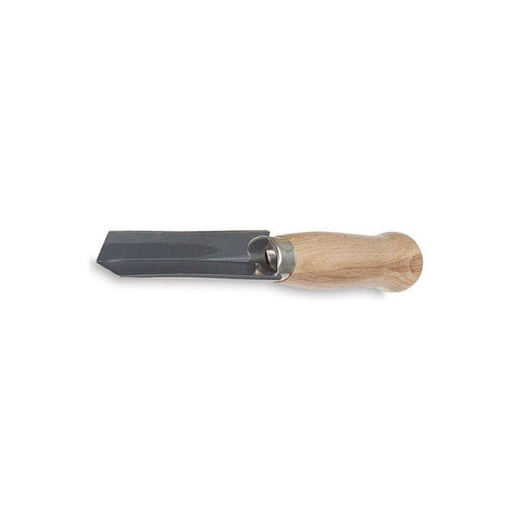 Daltă profesională profil V, lamă oțel, mâner lemn, 10 mm, 14 mm, RGM - Pictorul Fericit