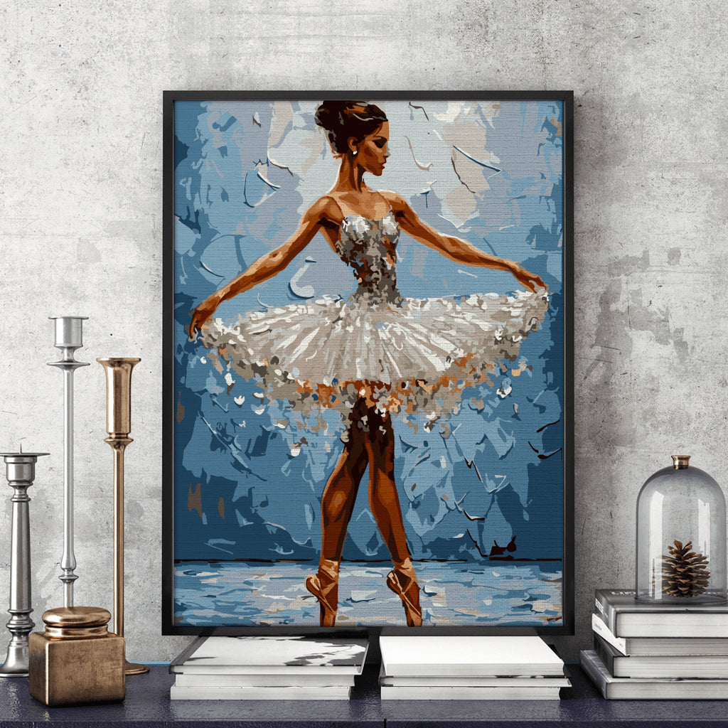 Grațioasă - Pictură pe numere - Pictorul Fericit