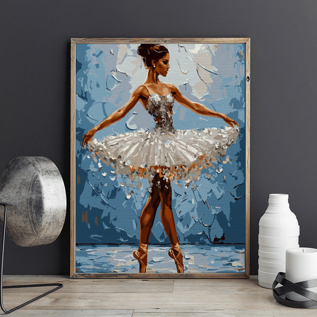 Grațioasă - Pictură pe numere - Pictorul Fericit