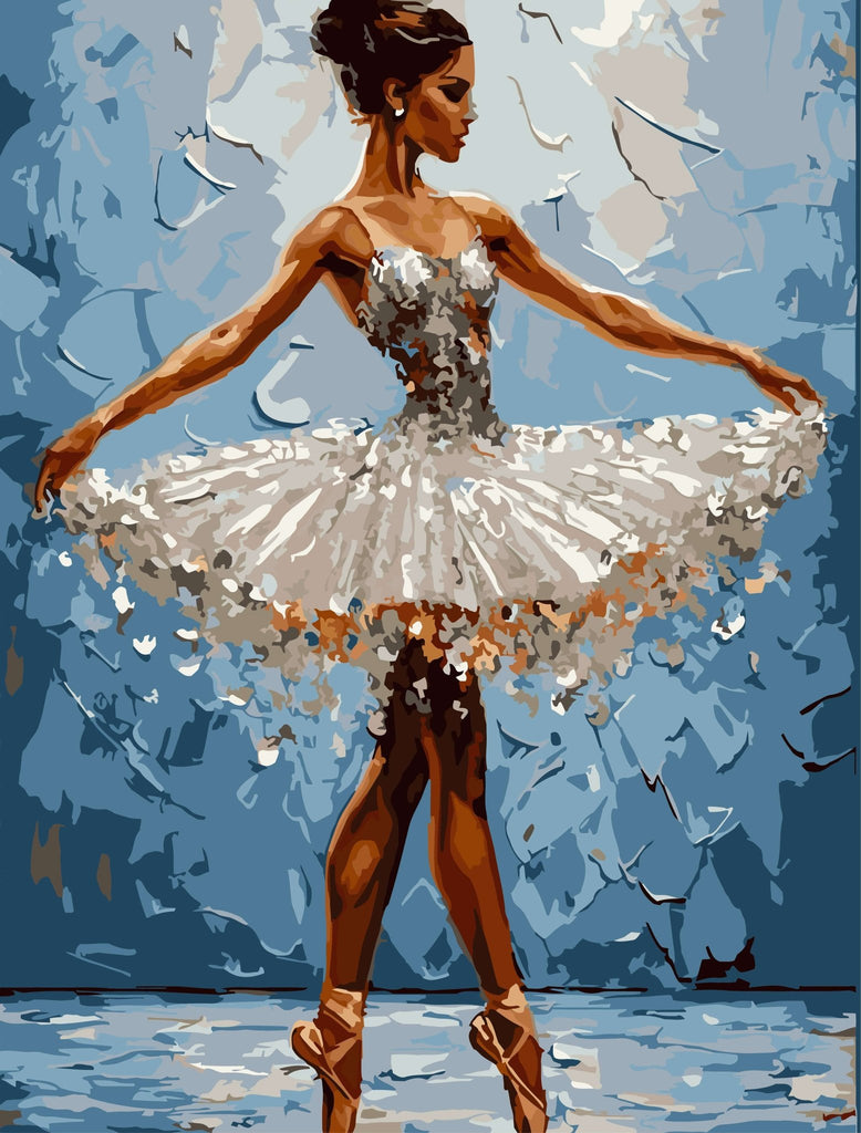 Grațioasă - Pictură pe numere - Pictorul Fericit