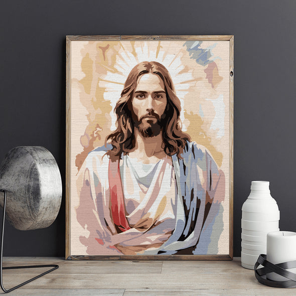 Iisus din Nazaret - Pictură pe numere - Pictorul Fericit
