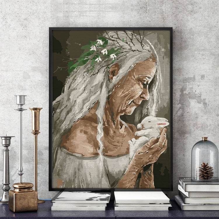 Îmbătrânind frumos (Aging gracefully) - Pictură pe numere - Pictorul Fericit