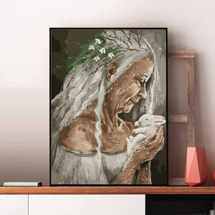 Îmbătrânind frumos (Aging gracefully) - Pictură pe numere - Pictorul Fericit