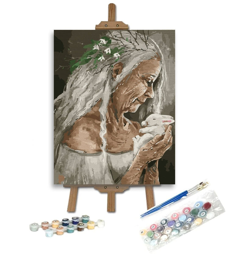 Îmbătrânind frumos (Aging gracefully) - Pictură pe numere - Pictorul Fericit